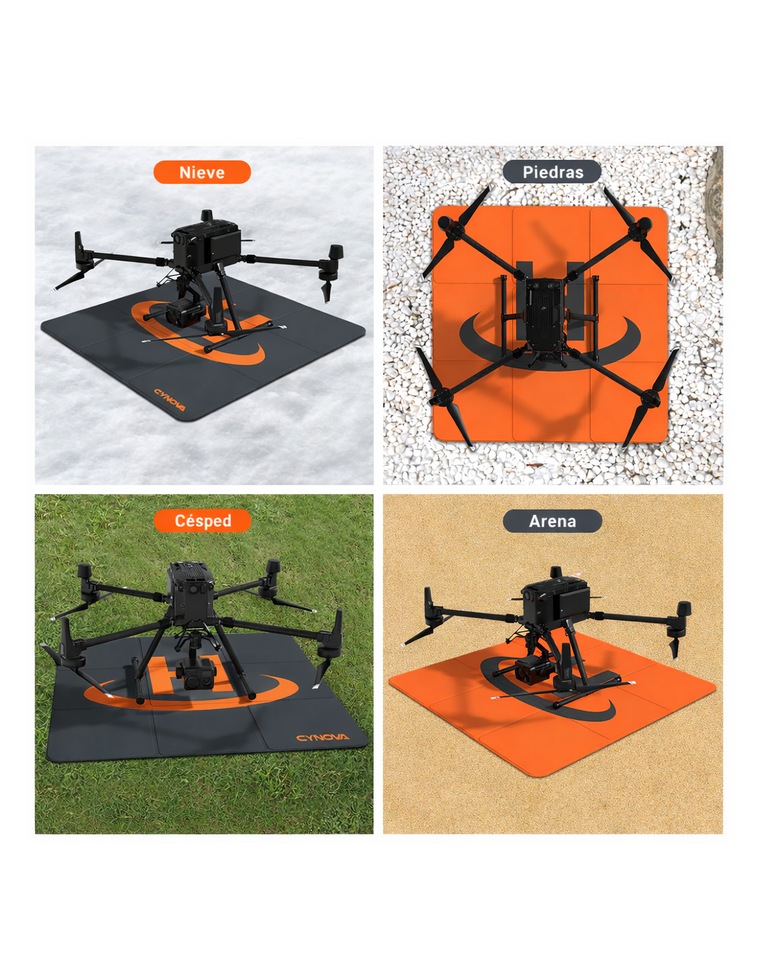 CYNOVA Landing Pad Pro for Enterprise Drones (100x100) - Imagen 2